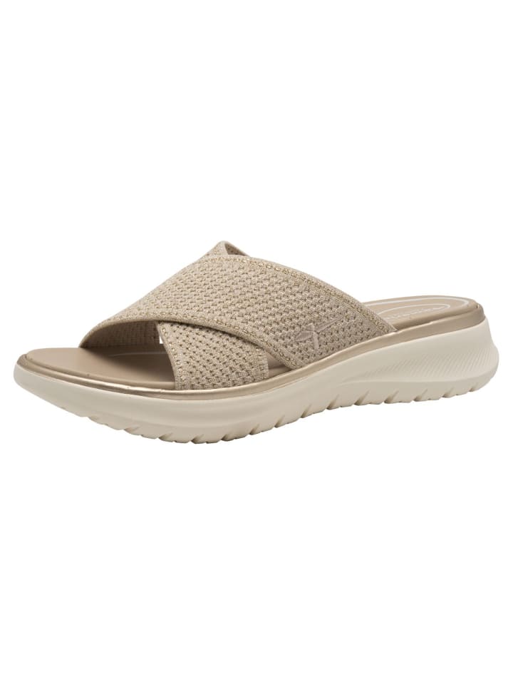 Мюли Tamaris, цвет beige/gold