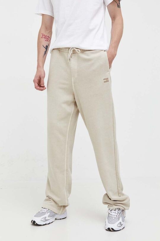

Спортивные брюки из хлопка Tommy Jeans, бежевый