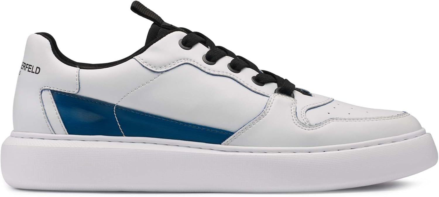 Кроссовки Karl Lagerfeld Mens Lace Up, белый — фото 4