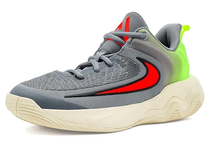 Кроссовки Giannis Immortality 4 Nike Kids, Dark Raisin/Total Crimson/Volt/Sail — фото 2