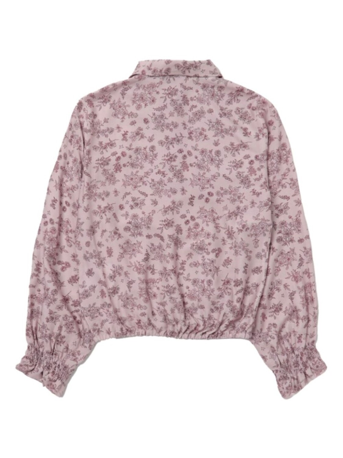 Блузка с цветочным принтом Golden Goose Kids, розовый — фото 2