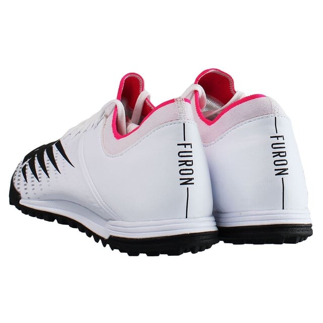 Белые мужские футбольные бутсы New Balance Furon V6+ TF New Balance, белый — фото 3