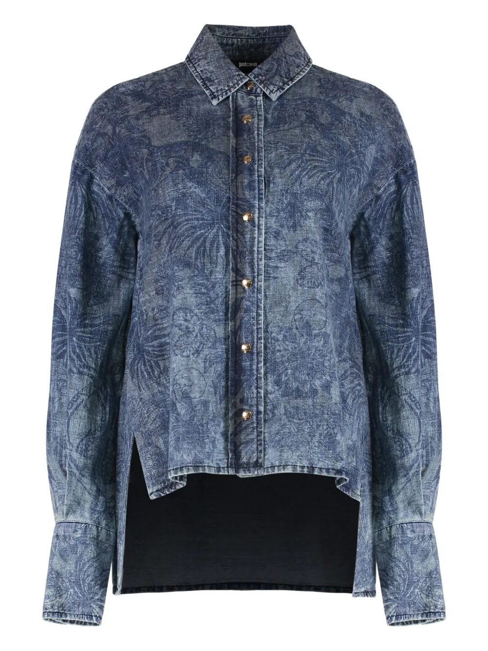 

Джинсовая рубашка Just Cavalli, синий