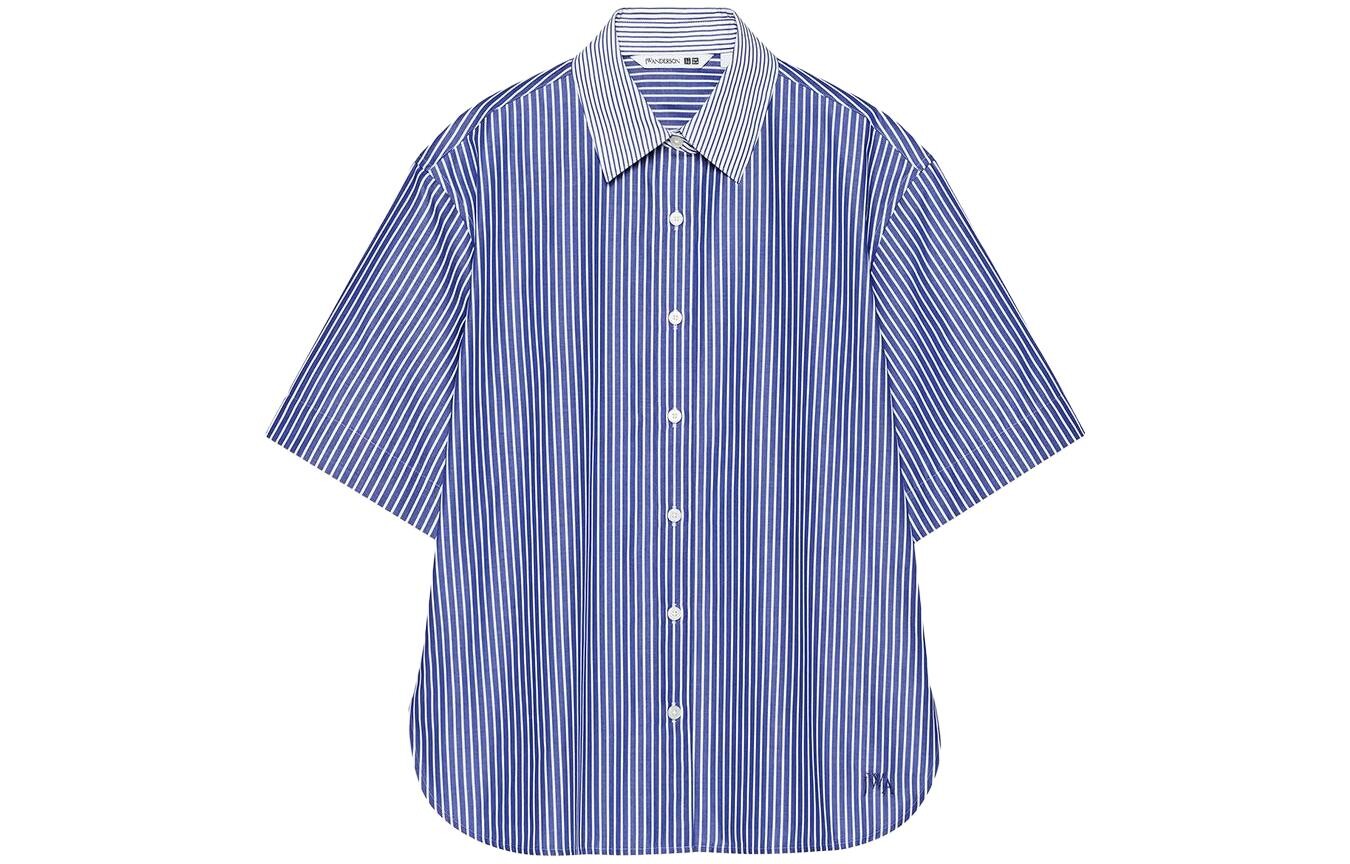 

SS23 Рубашка женская Морской синий Uniqlo