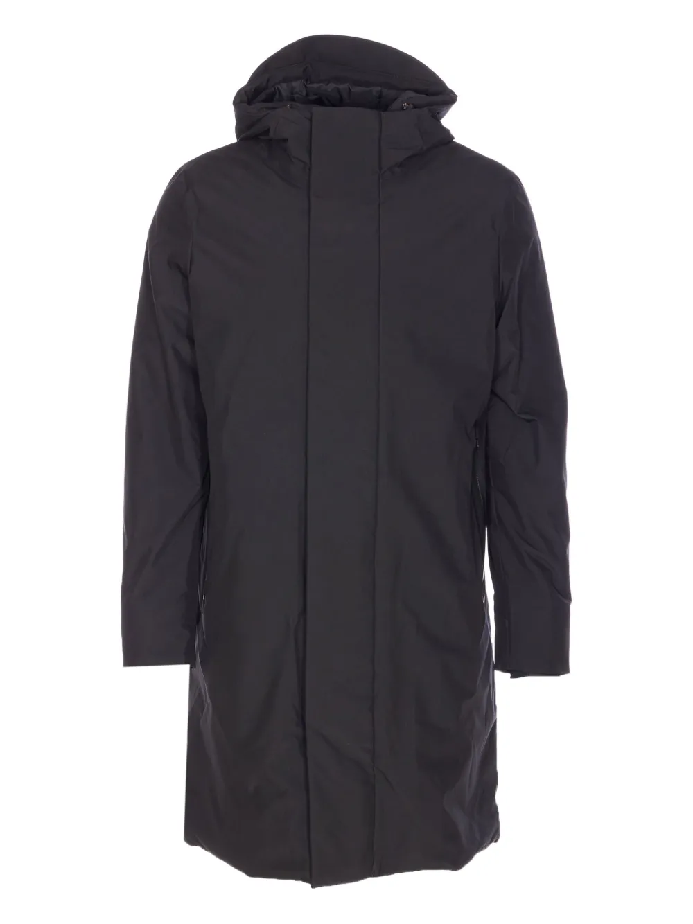 

Стеганое пальто с капюшоном Save The Duck, черный