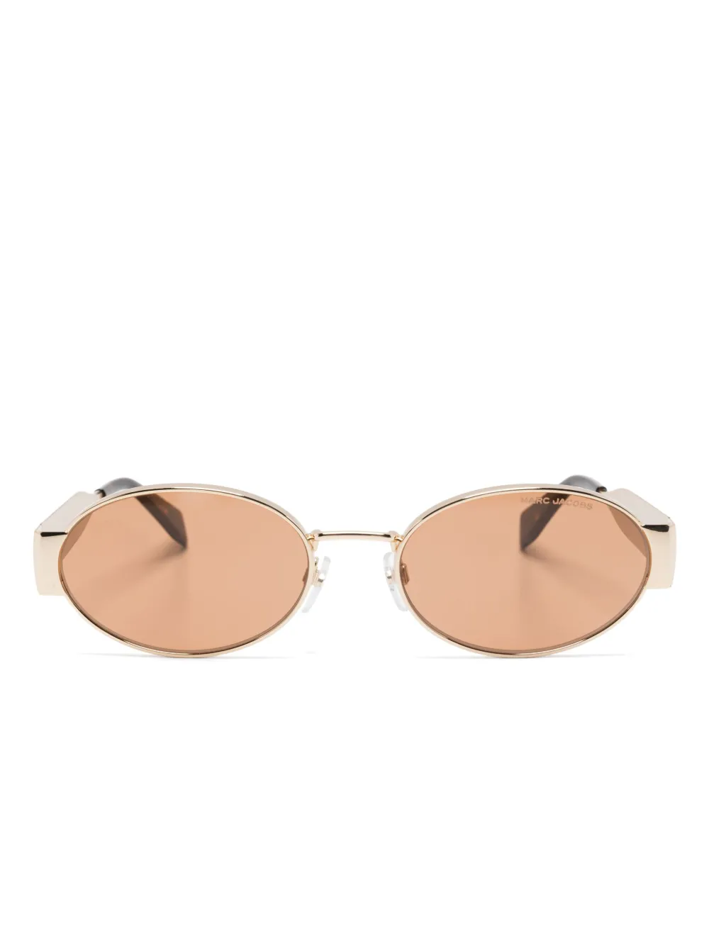 

Солнцезащитные очки в овальной оправе Marc Jacobs Eyewear, золотой