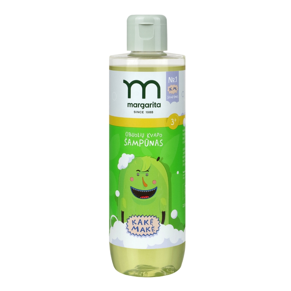 

Шампунь для ресниц с ароматом яблока kakė makė apple flavoured shampoo Margarita, 250 мл