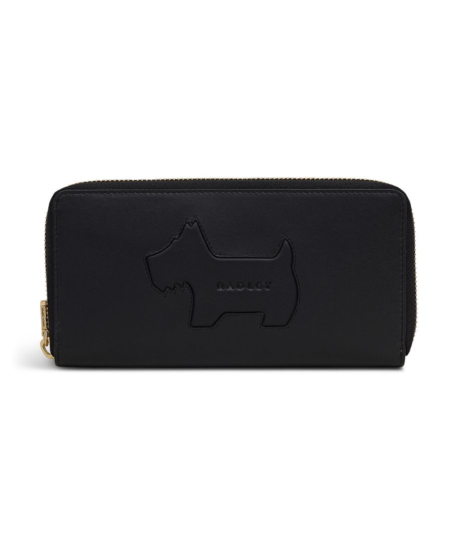 

Большой кошелек Hadley Lane на молнии Radley London, Black