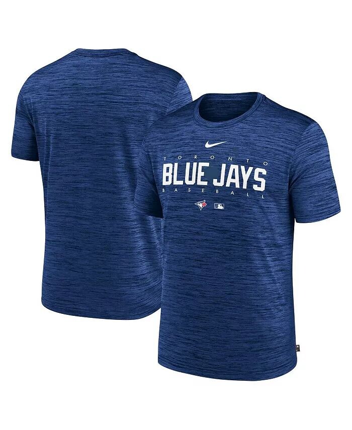 

Мужская футболка Royal Toronto Blue Jays Authentic Collection Velocity Performance Practice Practice Nike