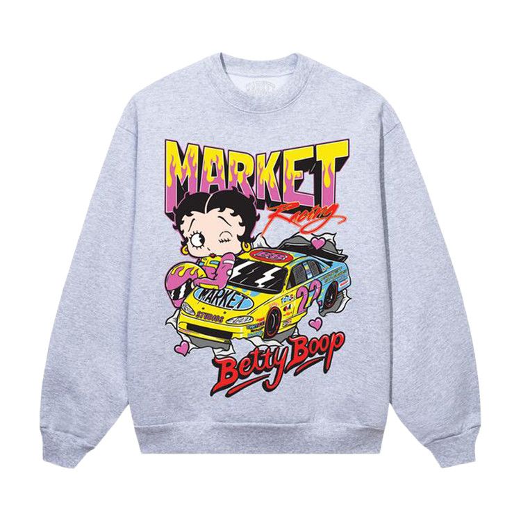 

Топ Market Betty Boop Racing Crewneck 'Grey'