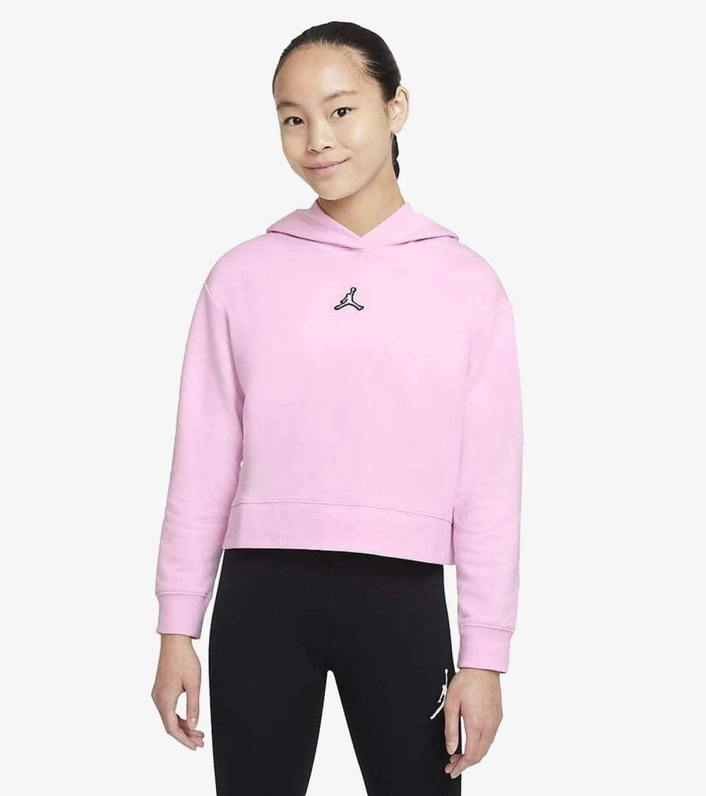 

Худи Jordan Essential Boxy для девочек, розовая, с длинными рукавами, цвет RED467