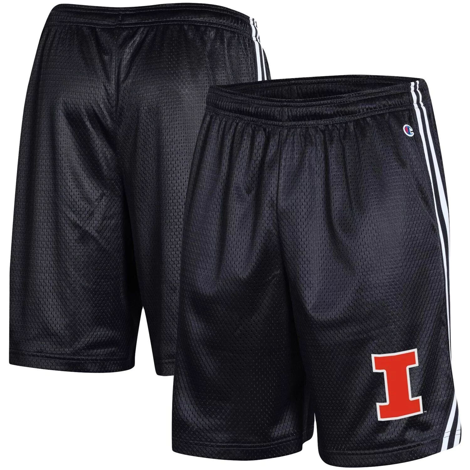 

Мужские черные шорты для лакросса Illinois Fighting Illini Team Champion