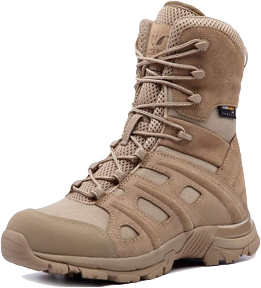 

Мужские ботинки Wygwlg, износостойкие, противоскользящие, для активного отдыха на открытом воздухе, для альпинизма и походов, боевые военные ботинки, высокие ботинки для мужчин