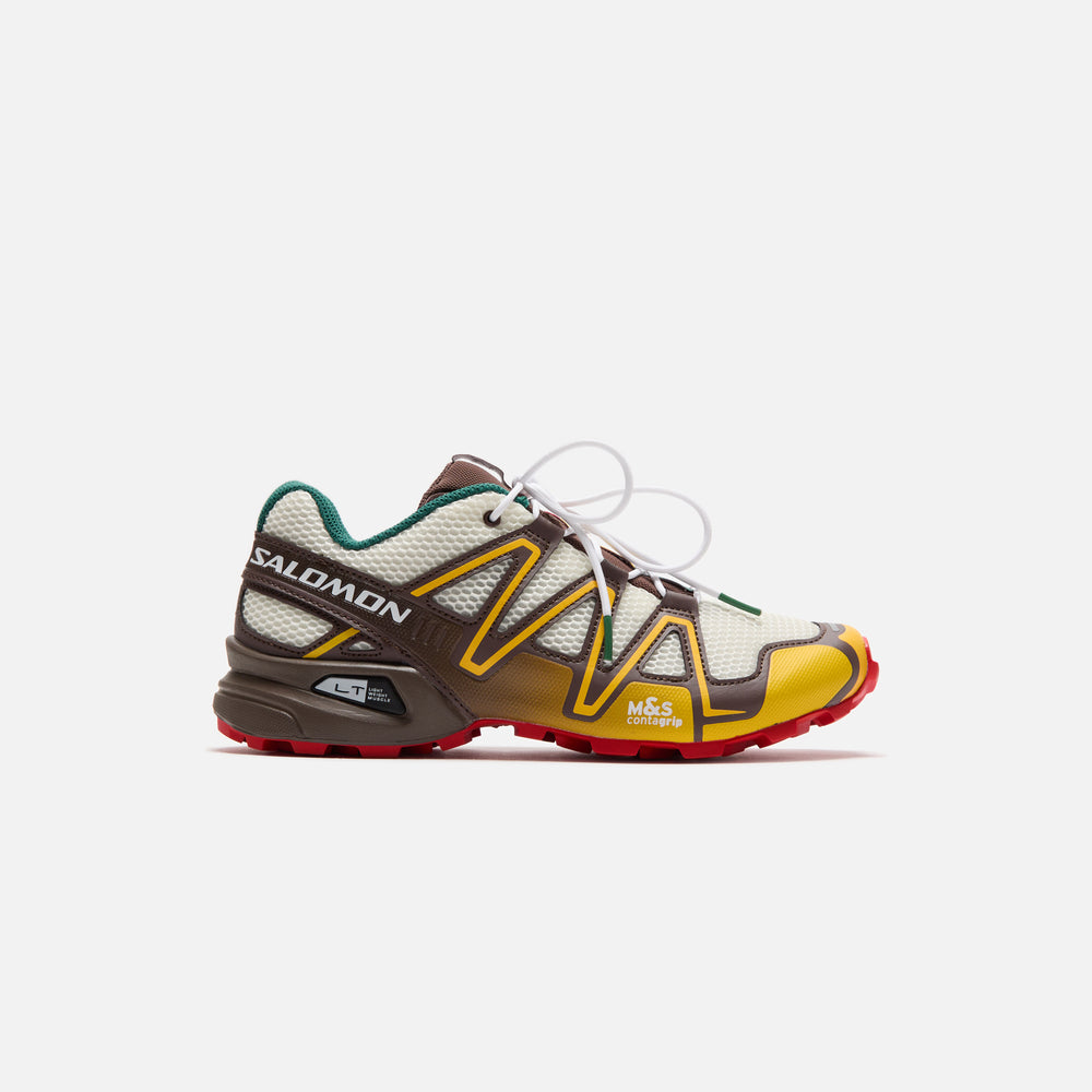 

Кроссовки Salomon x VANDYTHEPINK Speedcross 3, цвет Vanilla Ice/Shopping Bag/Posy Green