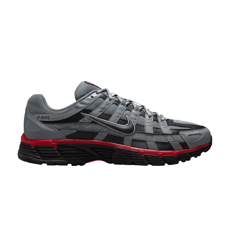 

Кроссовки Nike P-6000 'Cool Grey University Red', серый