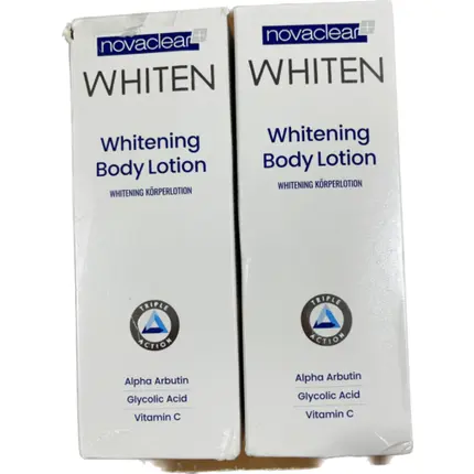 Novaclear Whiten Strong осветляющий крем для тела для всех тонов кожи, Novaclean