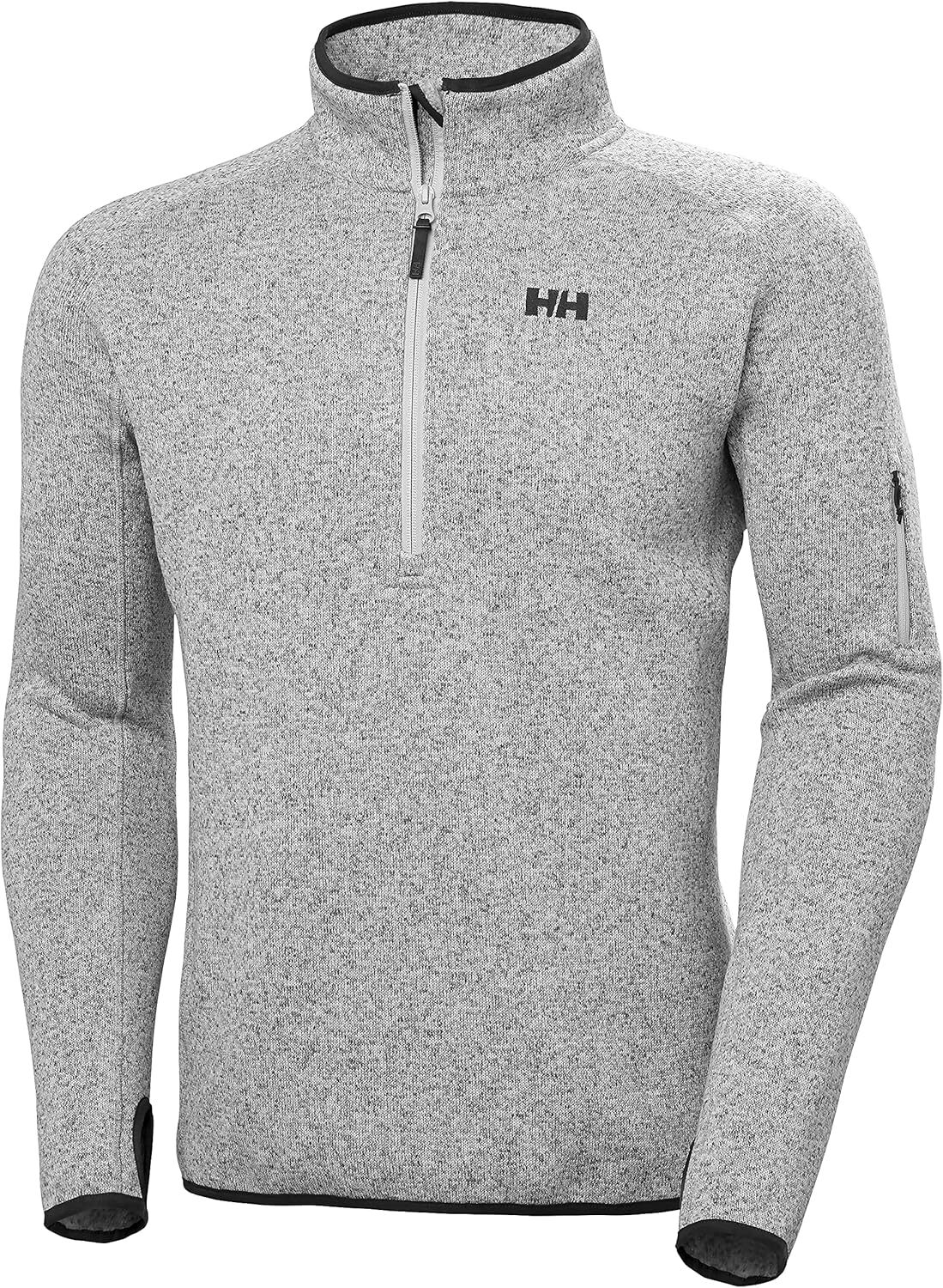 

Helly-Hansen Varde 1/2 Zip 2.0 мужская флисовая куртка - теплый, легкий, дышащий средний слой для активного отдыха Helly Hansen, 853 Grey Fog