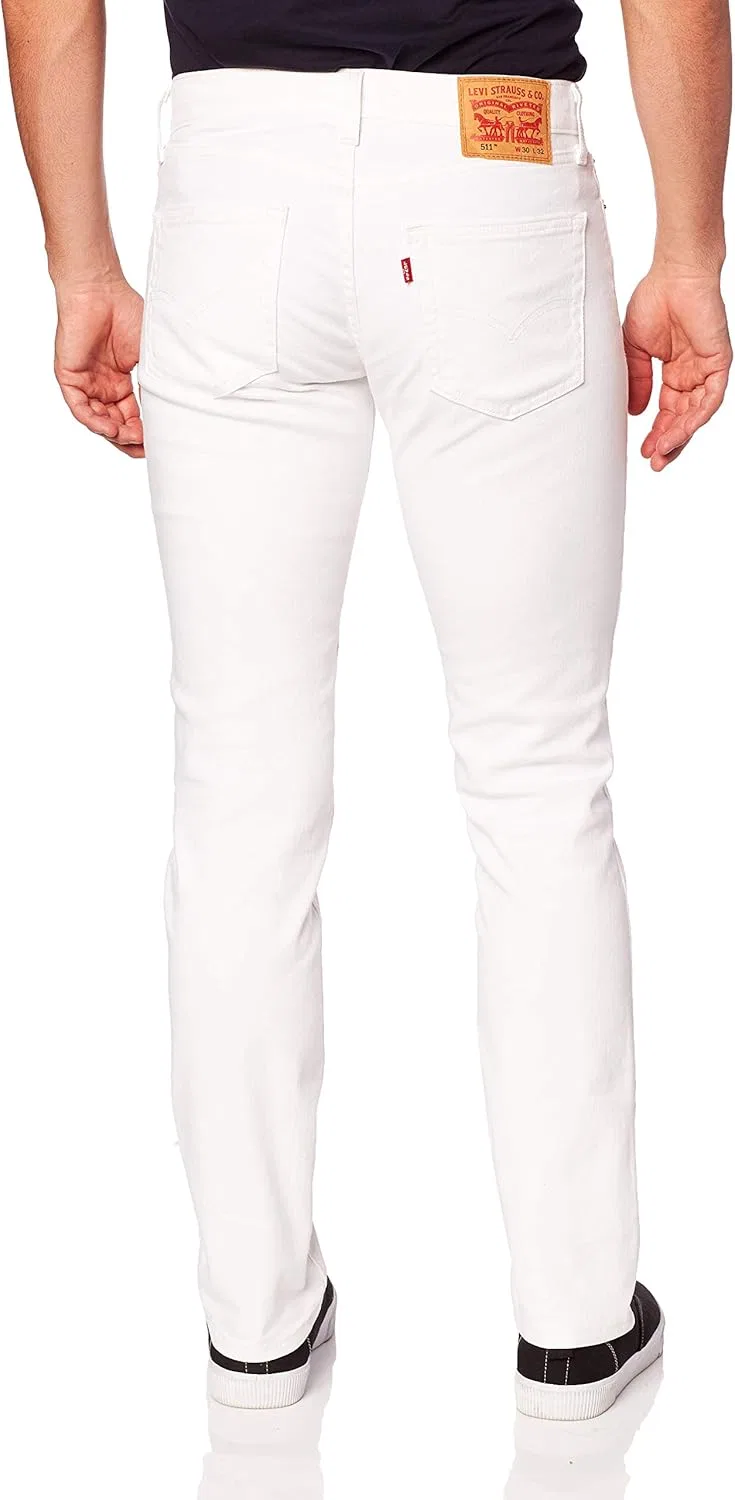 Джинсы Slim Fit Levi's, белый — фото 2