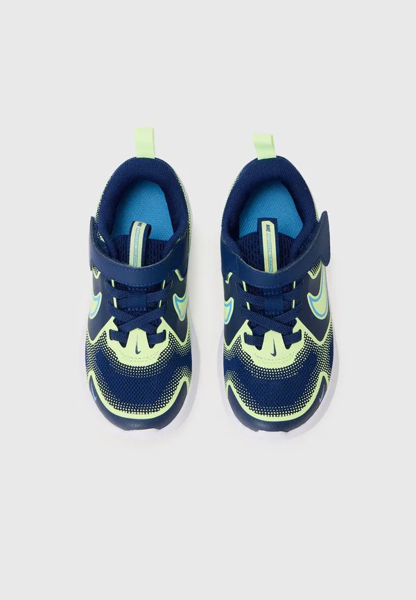 Кроссовки для бега по шоссе cosmic runner унисекс Nike Performance, Blue Void/Univ Blue/Barely Volt — фото 4