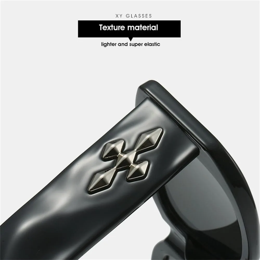 

Солнцезащитные очки для женщин и мужчин, прямоугольная оправа из поликарбоната, серебристое покрытие, винтажный стиль, защита от ультрафиолета UV400 VFDHN, C5