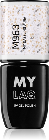 

Гибридный лак для ногтей MYLAQ My Aura, My Dazzling Aura 5 ml