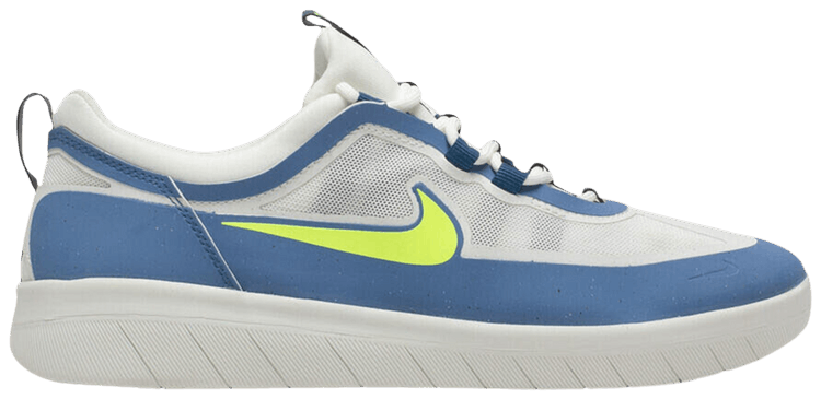 

Кроссовки Nike Nyjah Free 2 SB 'Lake Blue Volt', синий
