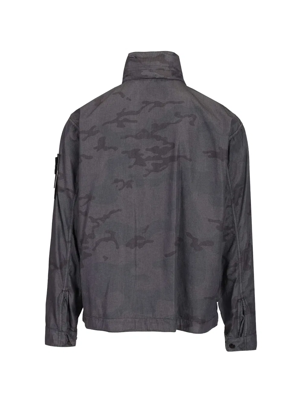 Камуфляжная куртка из рипстопа Stone Island, серый — фото 2