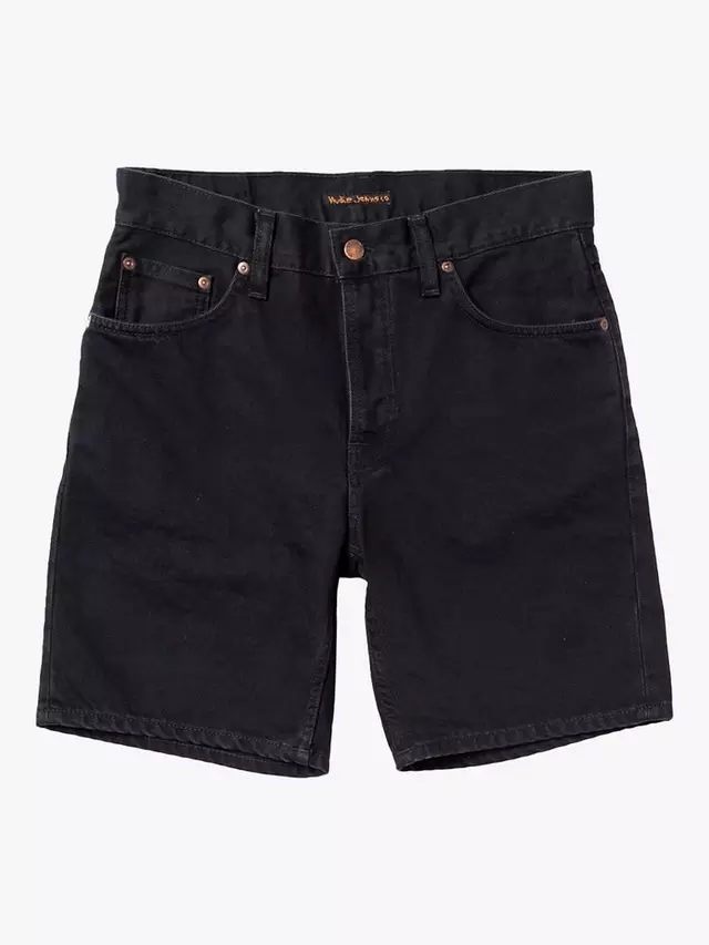 

Шорты Nudie Jeans Seth Denim, черный