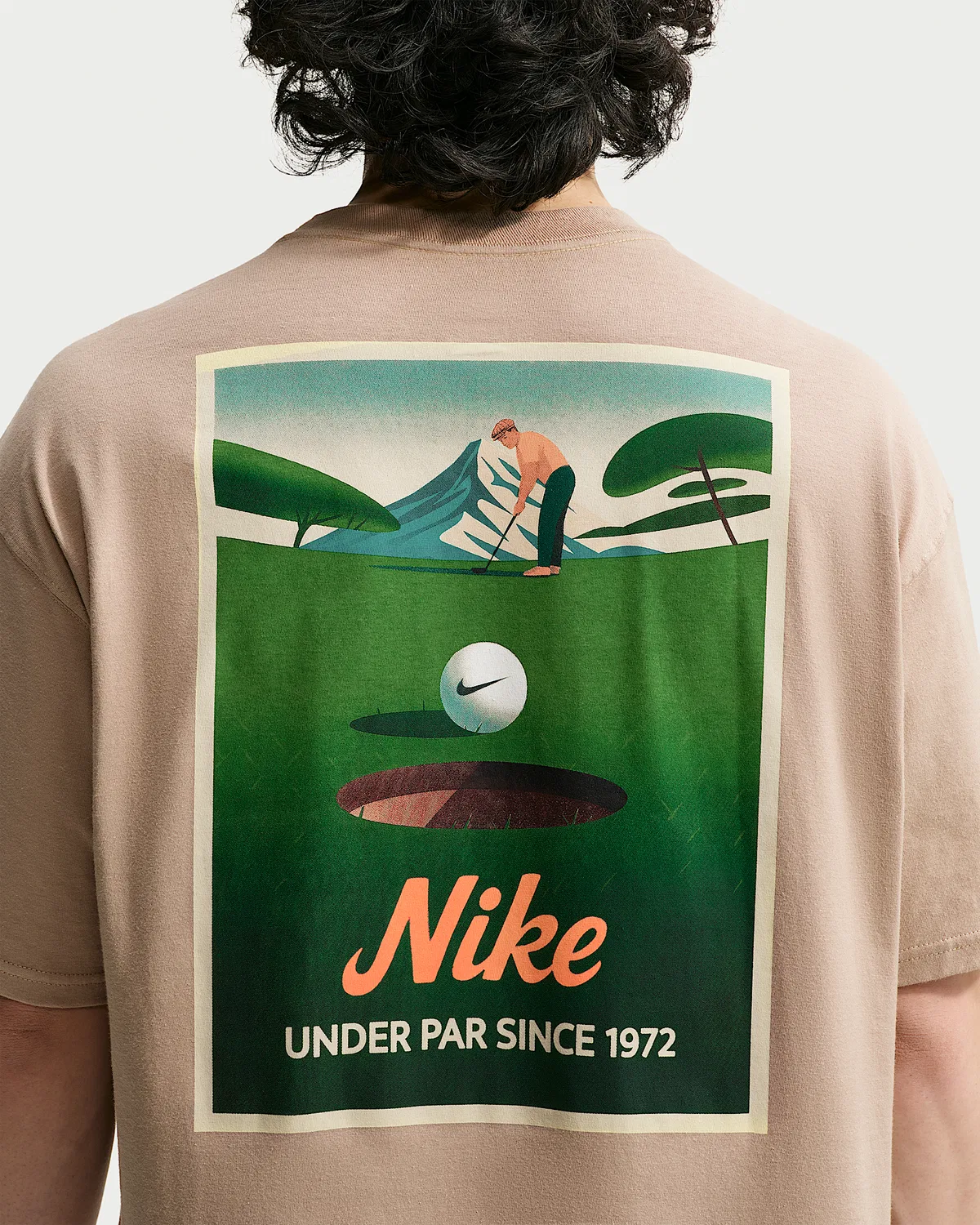 Мужская футболка Nike Sportswear, Khaki — фото 2