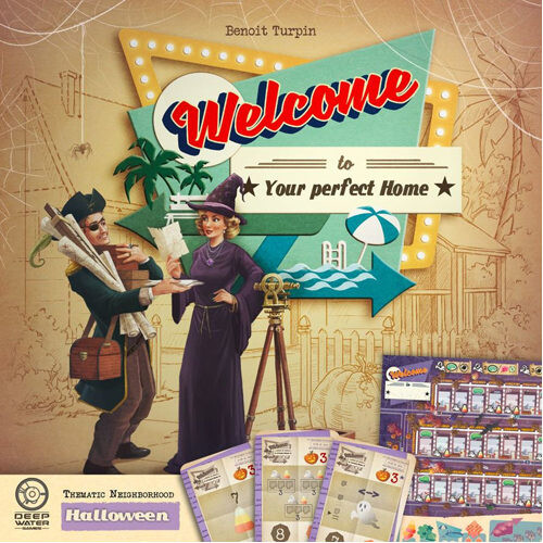 

Настольная игра Welcome To: Halloween Blue Cocker Games