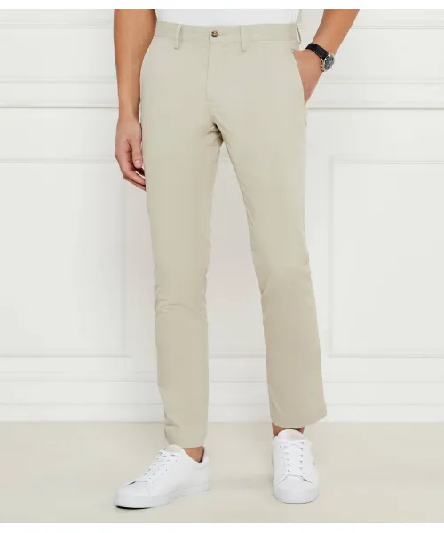 

Брюки чинос Slim fit Polo Ralph Lauren, бежевый