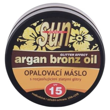 

Sun Argan Bronz Oil Spf 15 с органическим аргановым маслом, 200 мл, Vivaco