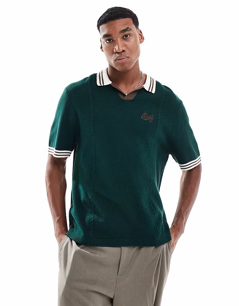 

Футболка из трикотажного джерси Cotton On изумрудного цвета Cotton:On