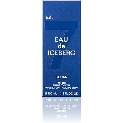 Eau de Cedar EDT-спрей 3,3 унции Iceberg — фото 3