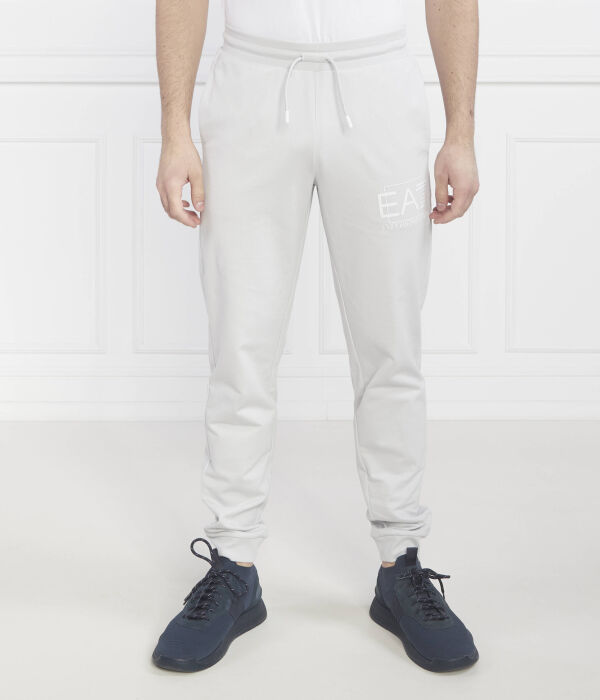 

Штаны спортивные Ea7 Regular Fit с логотипом, серый