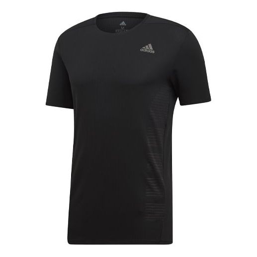

Футболка logo breathable short sleeve black Adidas, черный