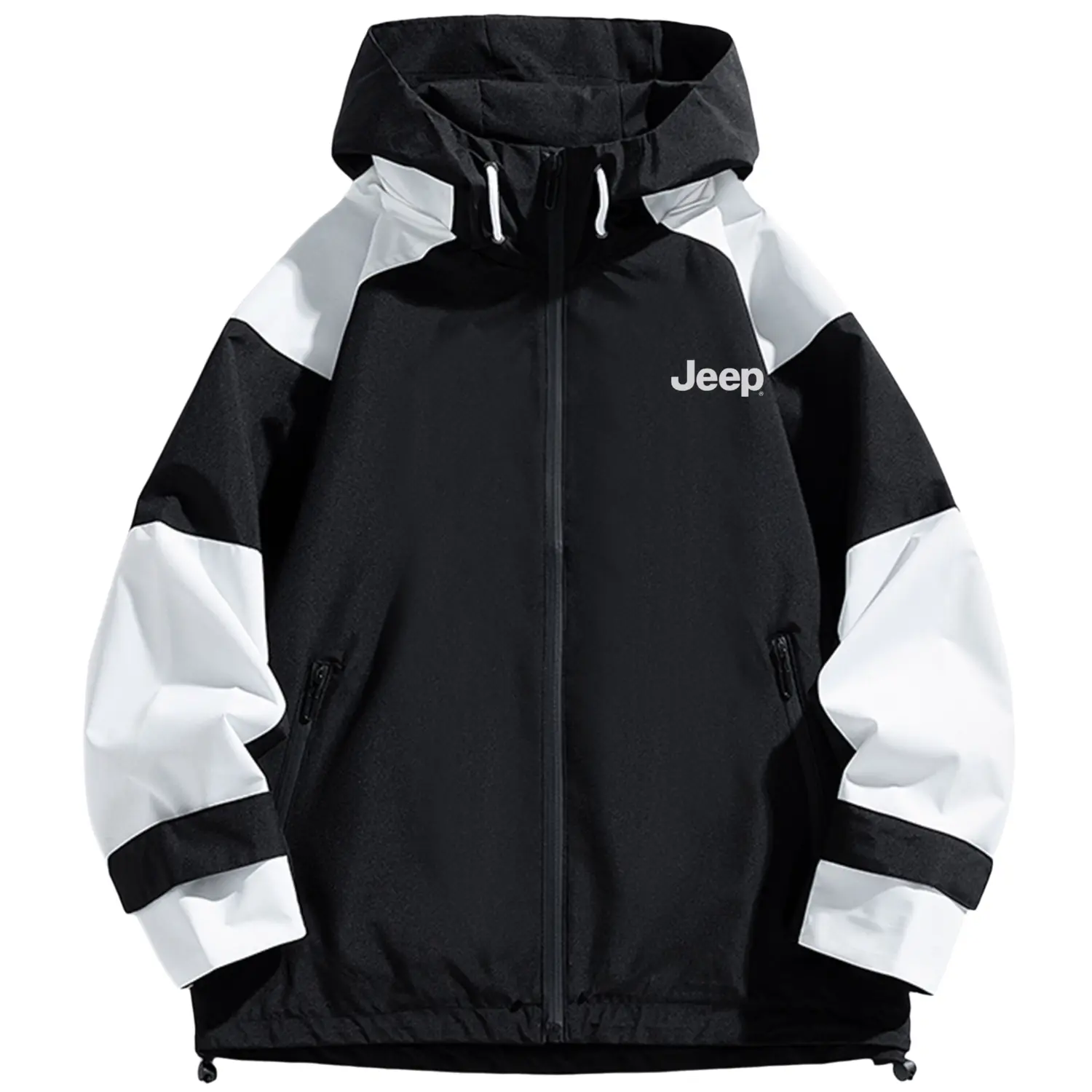 

Куртка унисекс Jeep, черный/белый