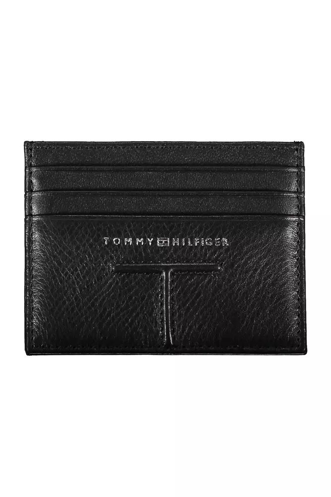 

Мужской кожаный кошелек Tommy Hilfiger, черный