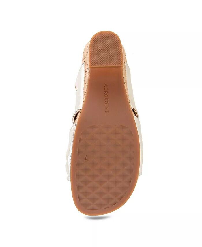 Женские босоножки Mercer на танкетке Aerosoles, желтый — фото 4