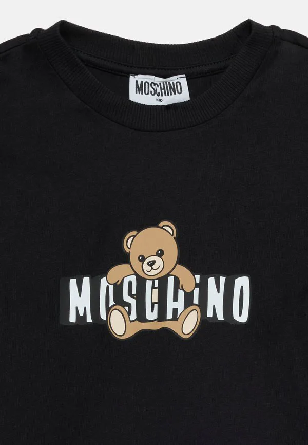 Футболка унисекс с принтом Moschino, Nero/Black — фото 4