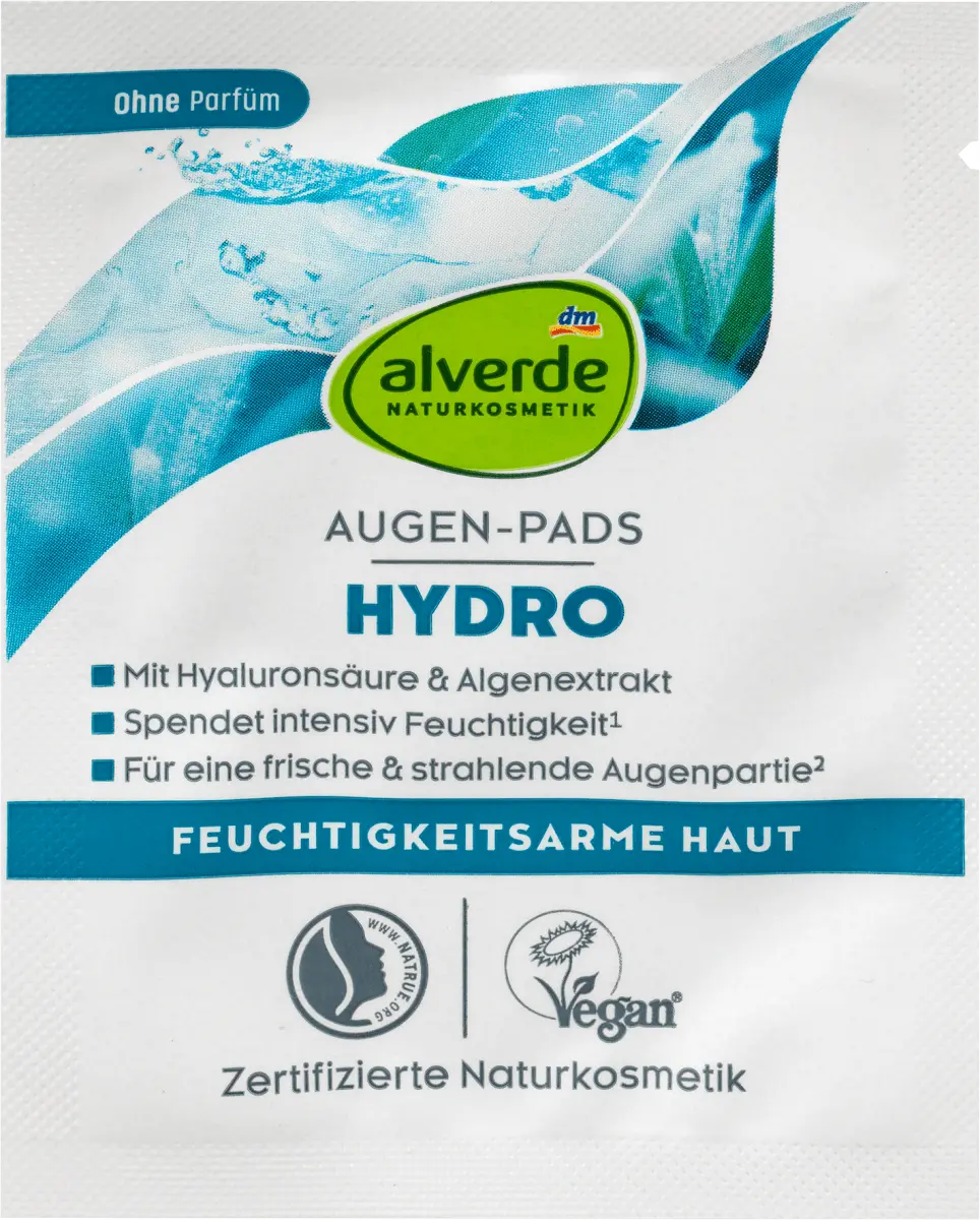 

Наглазники Hydro 2 шт. alverde NATURKOSMETIK