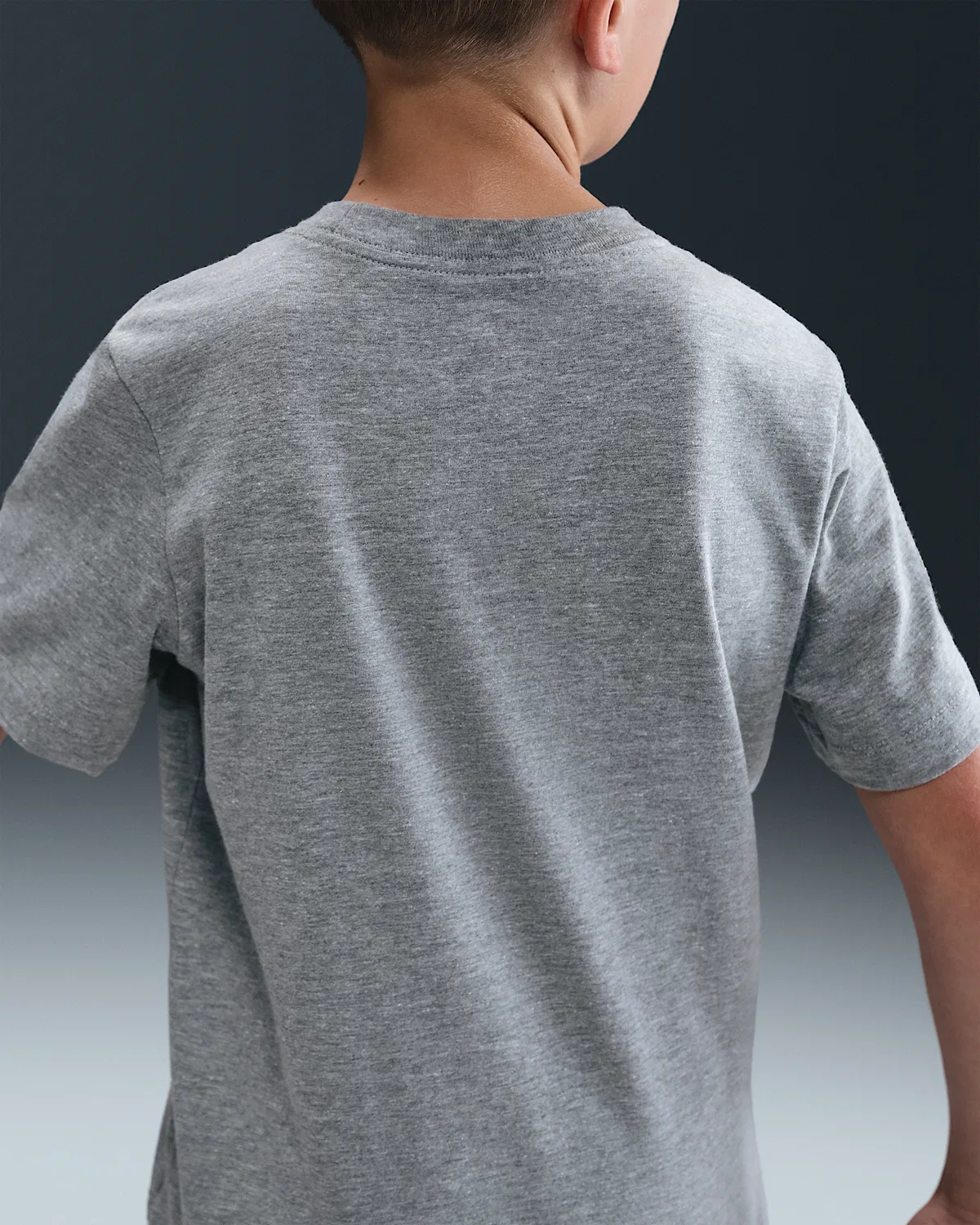 Детская футболка Nike Cheer, Dark Grey Heather — фото 2