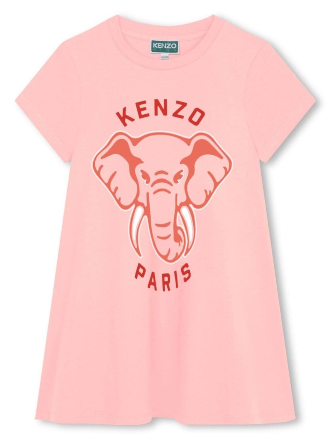

Kenzo Kids платье с логотипом, розовый