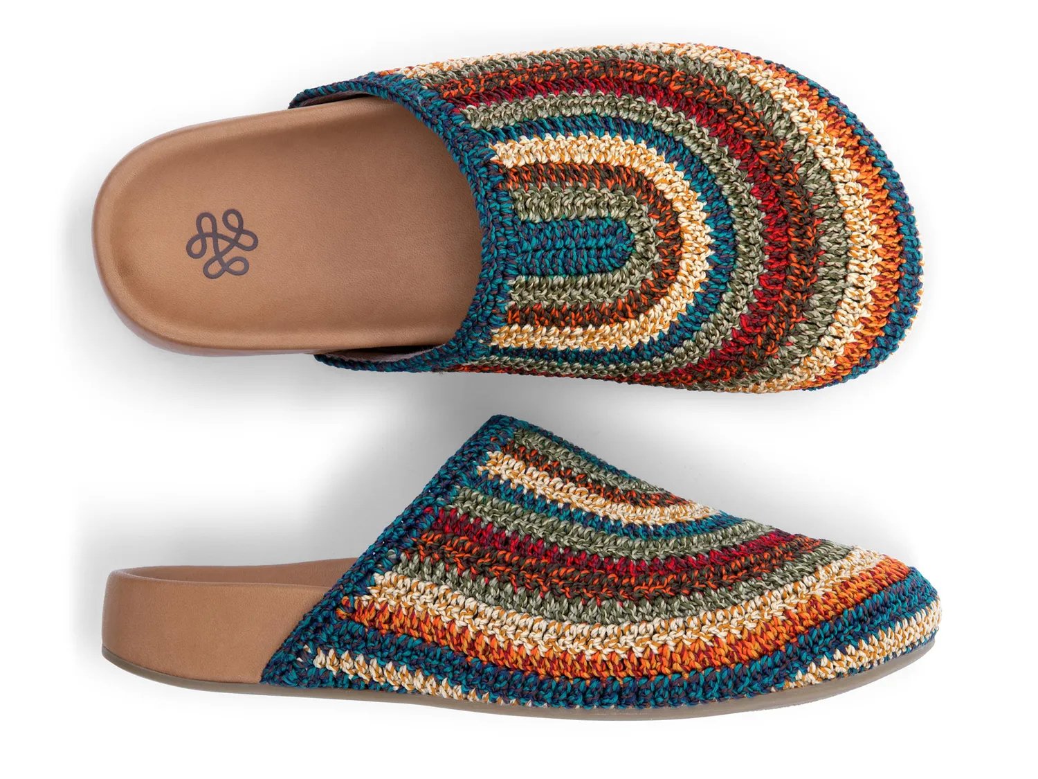 Сабо The Sak Bolinas Crochet Clog, бургундия — фото 3