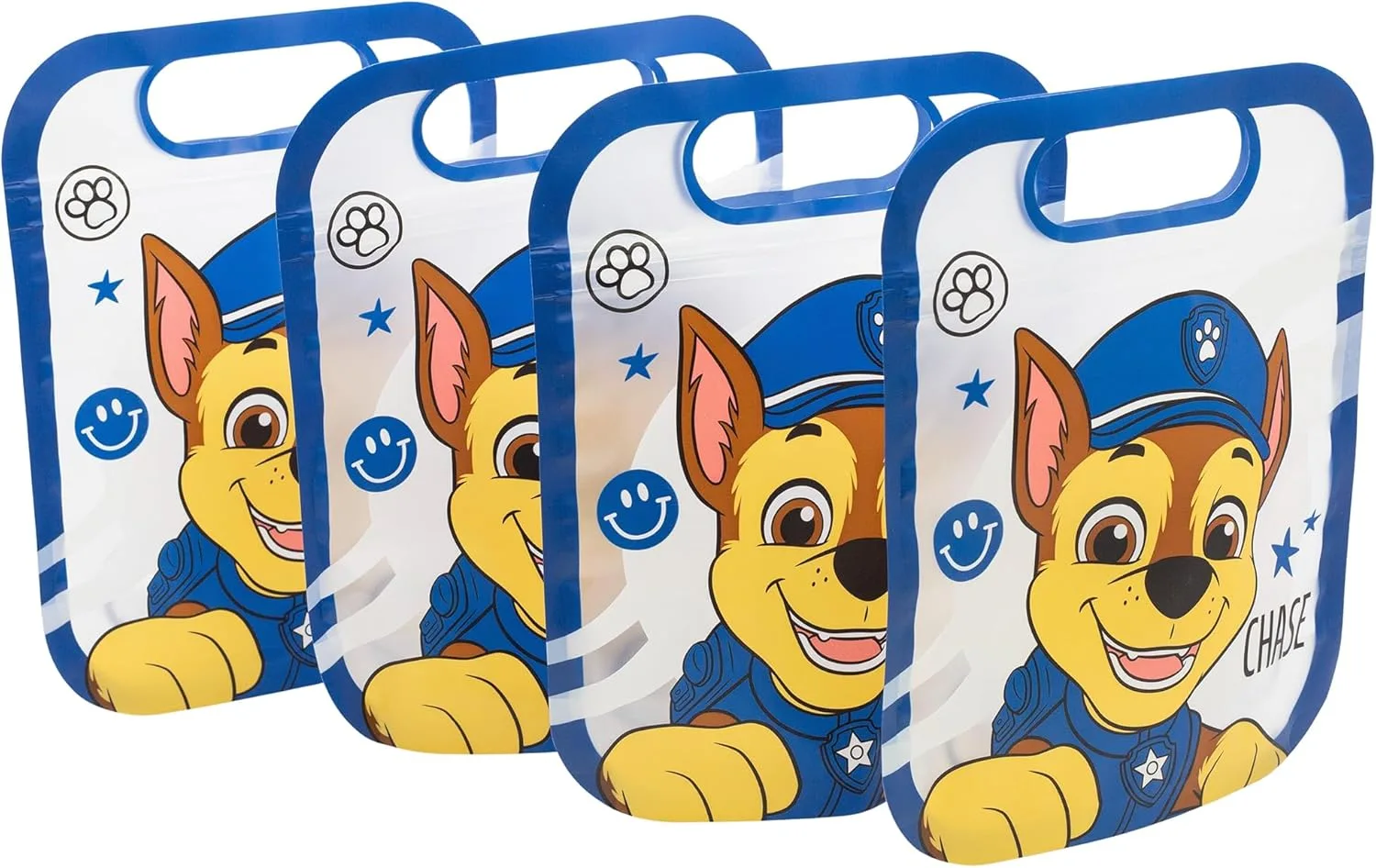 Набор из 4 сумок на молнии Paw Patrol Boy Rescue Pups Stor