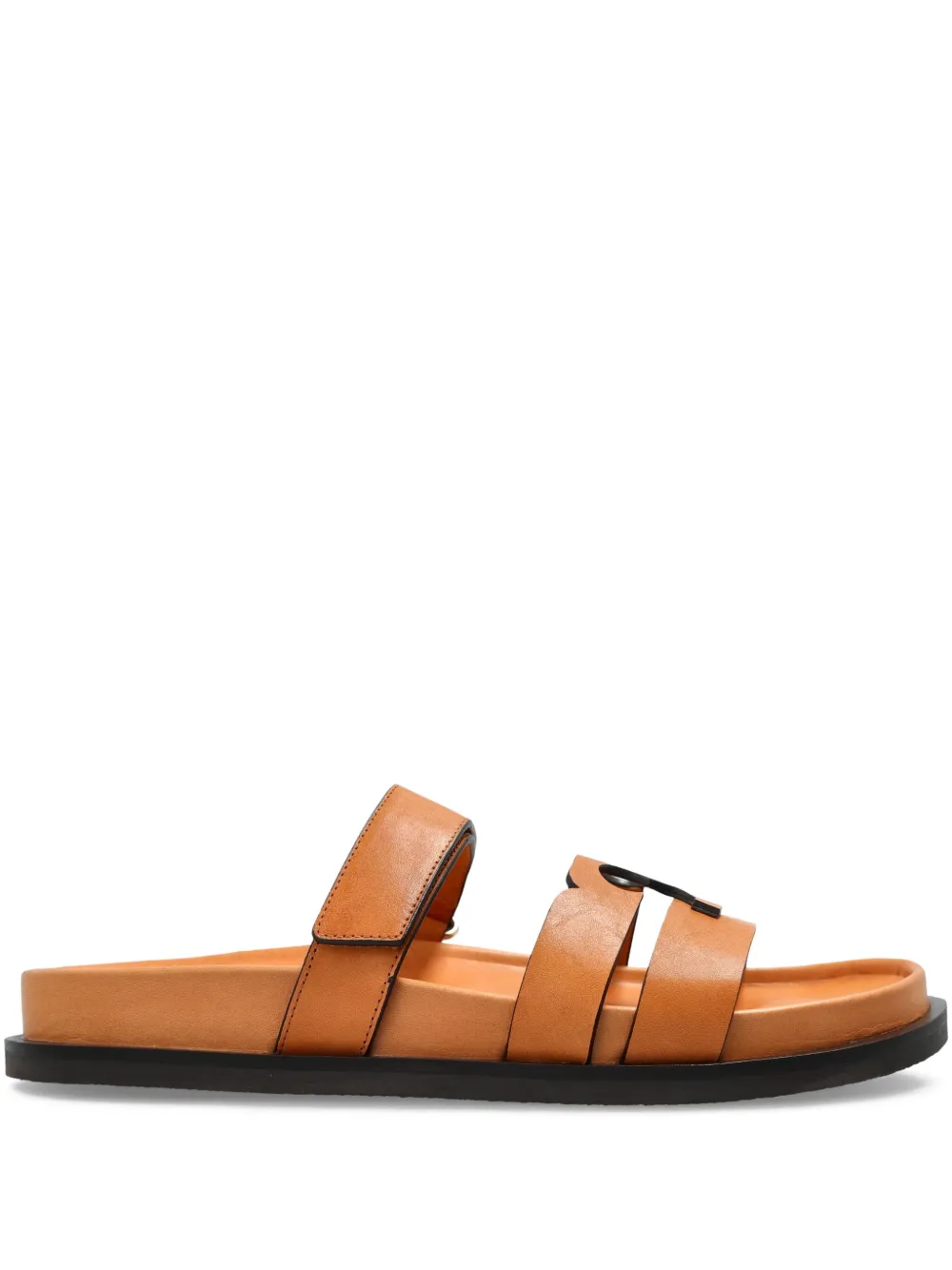 Шлепанцы Ines Tory Burch, коричневый