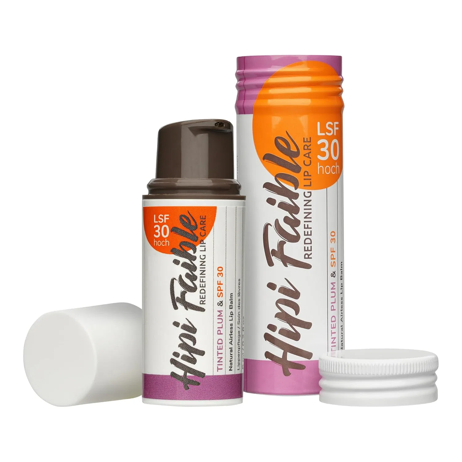 Тонирующий бальзам для губ Hipi Faible Plum с SPF 30 Hipi Faible, Tinted Plum & Spf 30 — фото 2