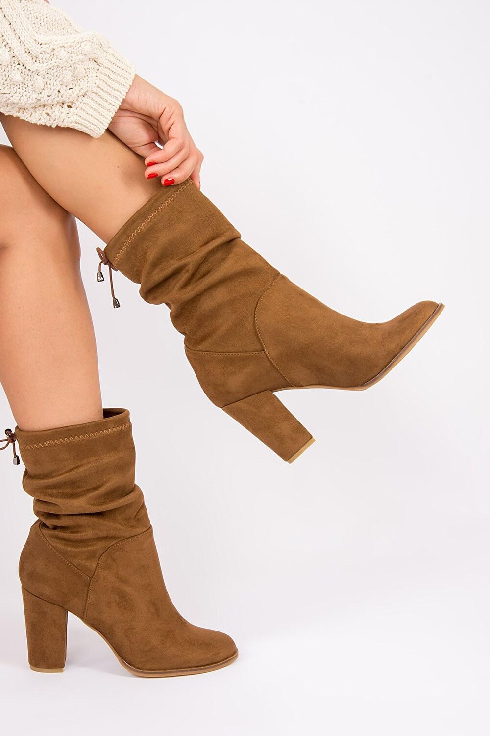 

G572442002 Светло-коричневые женские ботинки Fox Shoes, Коричневый, G572442002 Светло-коричневые женские ботинки Fox Shoes