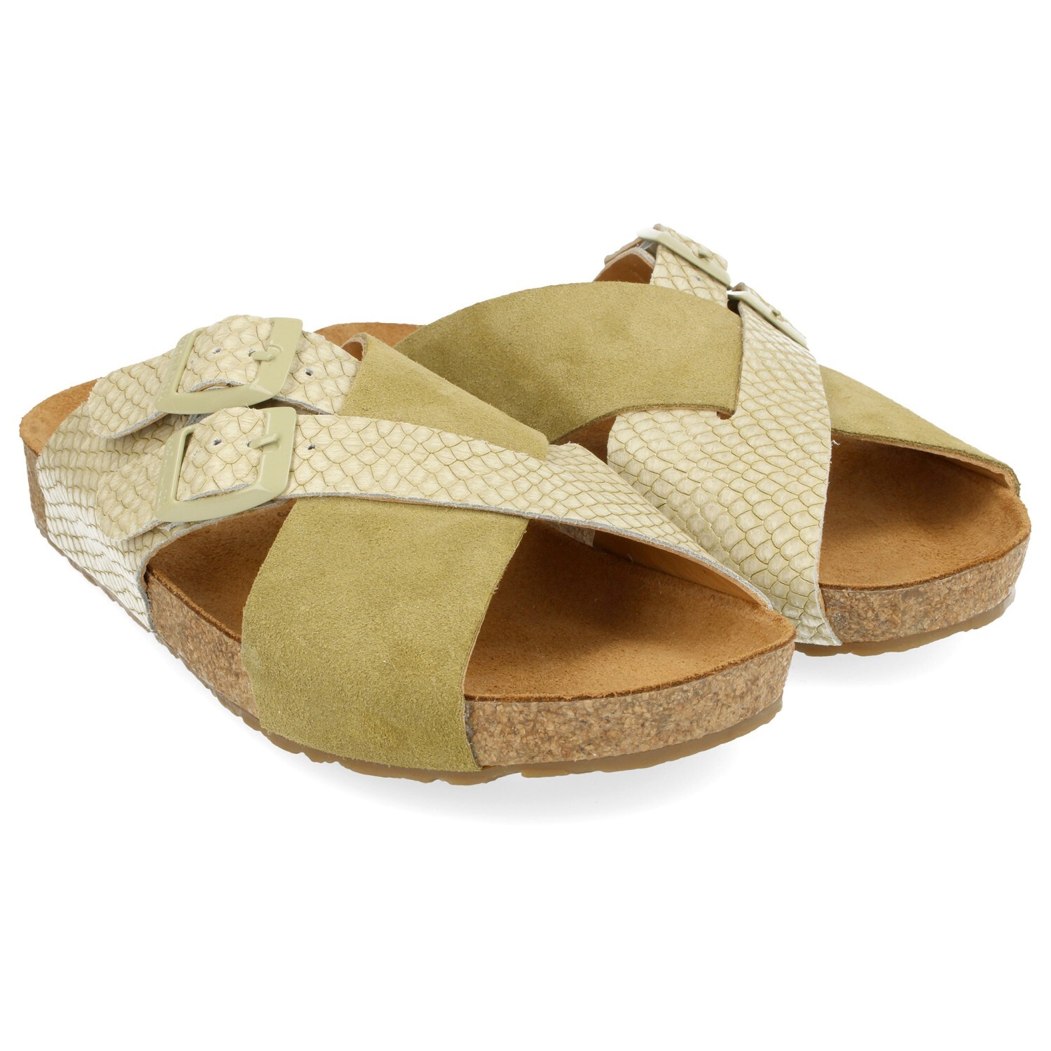

Сандалии Haflinger Women's Bio Amiga, цвет Kiwi