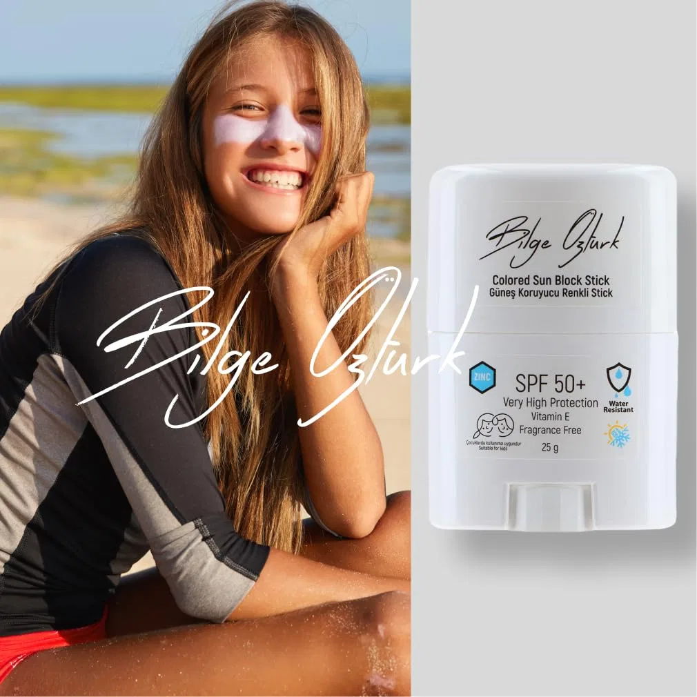 Цветной солнцезащитный стик SPF 50+ от BILGE OZTURK, белый Bilge Özturk, White